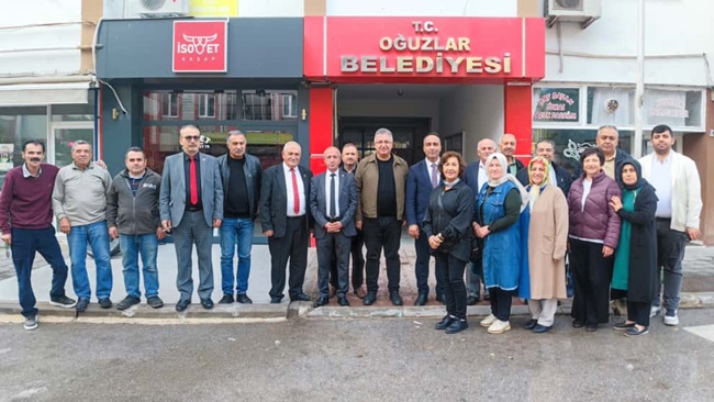 OĞUZLAR BELEDİYESİ’NİN ÇALIŞMALARI DEĞERLENDİRİLDİ